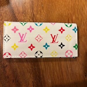 Multicolor Monogram Wallet